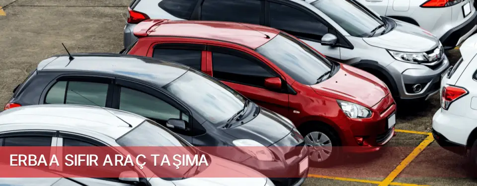 Erbaa İlçemi Sıfır Araç Taşıma